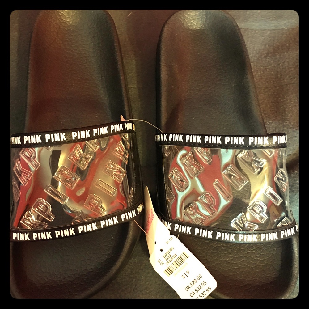 Victoria’s Secret PINK slides. BRAND NEW
